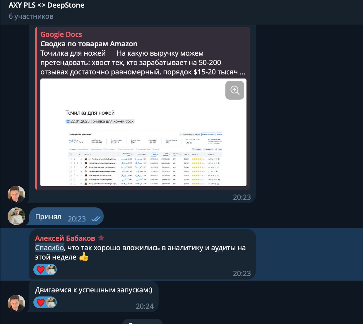 Client Review